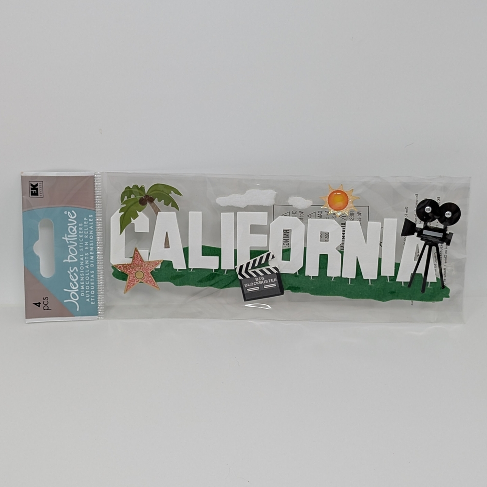 Jolee's Boutique California Scrapbook Stickers